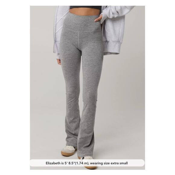 Aerie Offline Gray The Hugger High Waisted Bootcut Leggings Sz.XXL - Picture 2 of 16